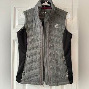 Michael Kors Vest Small grey black with pink new